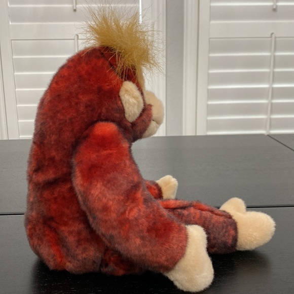 TY Beanie Buddy (Beanie Baby XL Friend!) “Schweetheart” the Monkey - 1999 - Picture 8 of 13